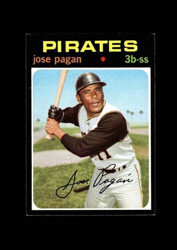 1971 Topps Set-Break #282 Jose Pagan NR-MINT *GMCARDS*