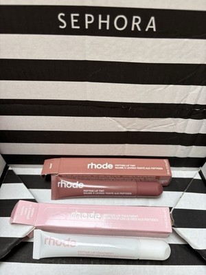 Rhode Peptide Lippenfarbe Duo zwei volle Größe ALLE FARBEN Mix & Match verfügbar verpackt