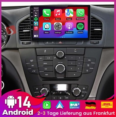 8-KERN 6+128GB Android 14 Für Opel Insignia 2008-2012 Autoradio Carplay GPS Navi