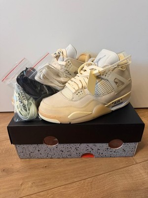 NEW Nike Jordan 4 - Off White | Sail-White | WMNS US 7,5 | EU 38,5