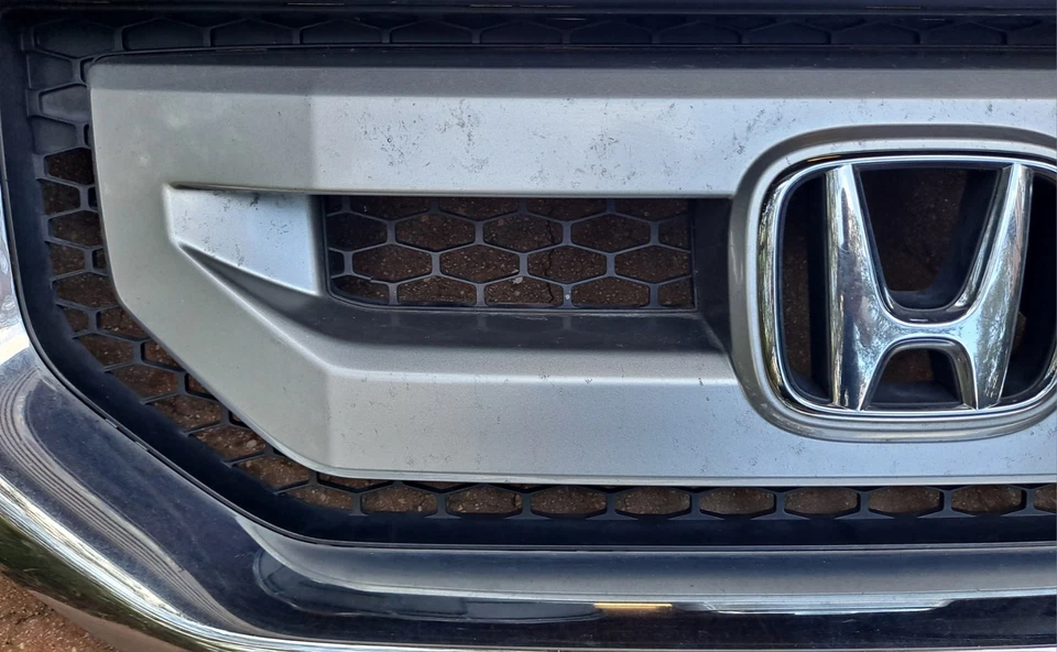 2012-2015 Honda Pilot Upper Grille Chrome & Black 2013 2014 Foto 3 de 4