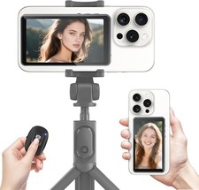 Phone Vlog Selfie Monitor Screen,Magnetic Mount Wireless Connection with Remote
