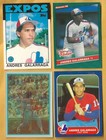 ANDRES GALARRAGA 1986 TOPPS traded #40T + 1986 DONRUSS rookies + 1986 FLEER #U44
