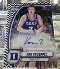 Kon Knueppel 2024 Bowman Chrome U 1st Auto /48 Black White Stealth Mint RC