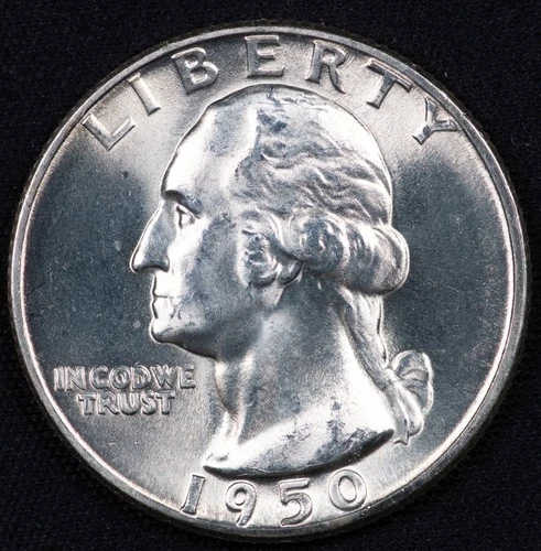 1950-D WASHINGTON QUARTER