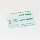 Matchbox Lesney 62 b2 Commer TV Service Van Radio Rentals Decal Set