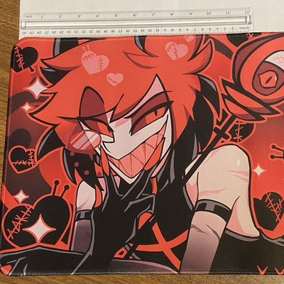 Hazbin Hotel Alastor 23x11x2mm Keyboard Desk Mat - READ DESC FOR