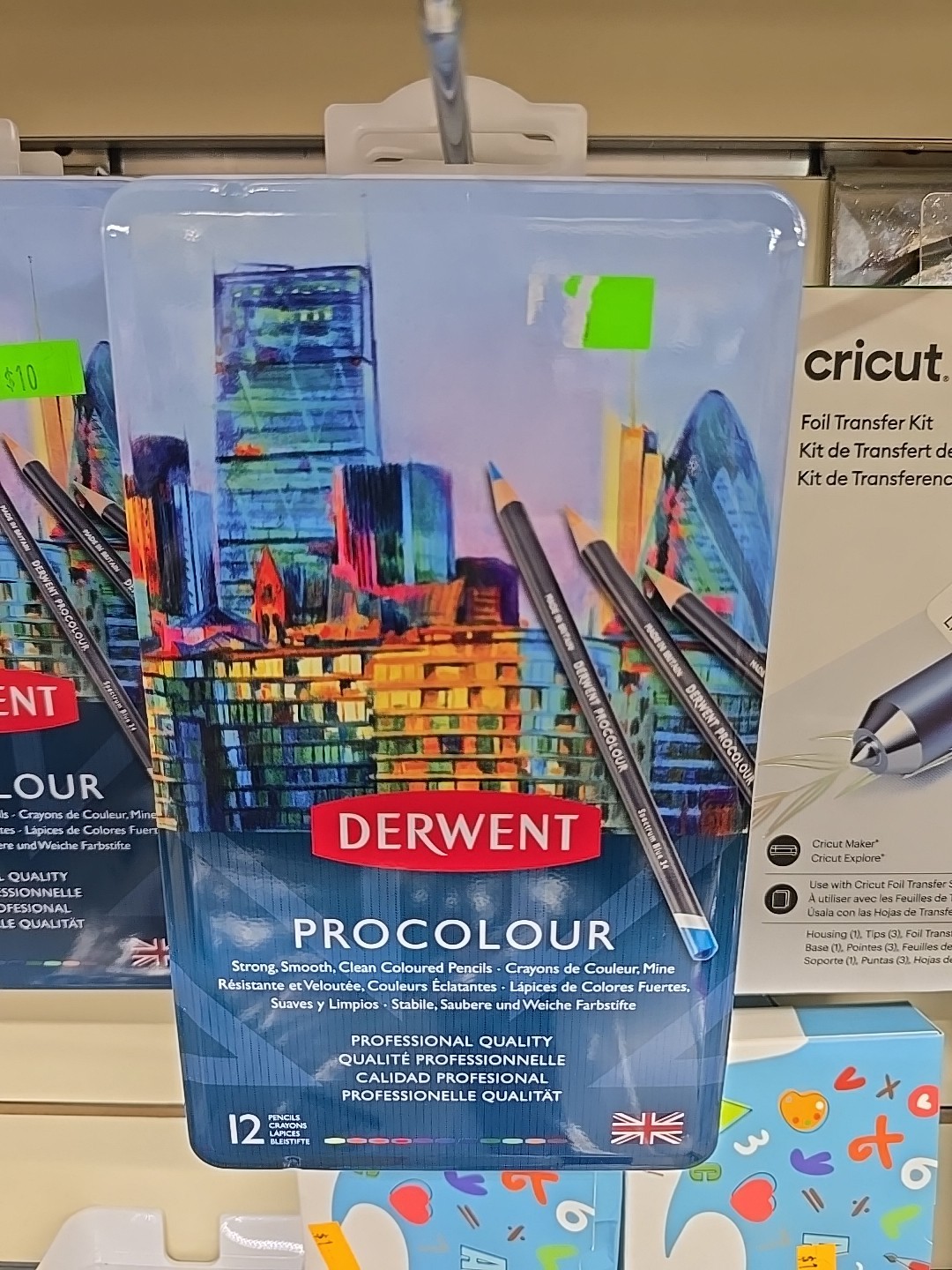 Procolour Pencils Drawing Art Metal Tin 12 Count 2302505