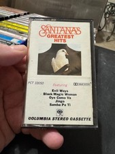 Santana - Santana's Greatest Hits Cassette Tape - RARE CLUB COPY - w/free ship
