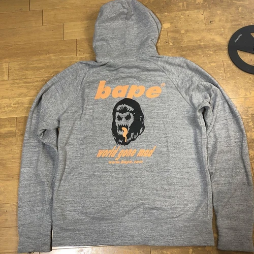A BATHING APE (BAPE) A BATHING APE bape full zip grigio