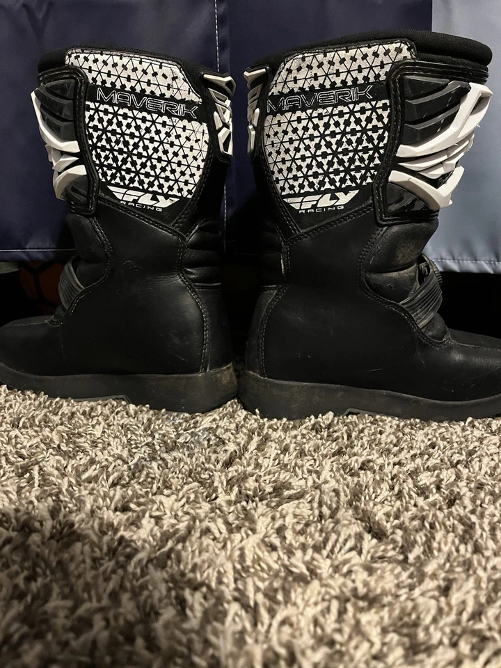 Fly Racing Maverik MX Botas de Montar, Jóvenes, Niños Dirt Bike Juvenil Mini Talla 2 Foto 4 de 4