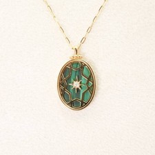 Vendome Aoyama K18 Marcasite Necklace/24-4561