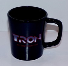 PROTOTYPE Vintage 1981 TRON Logo Mug from Disney Producer, 1982 RARE Unproduced!