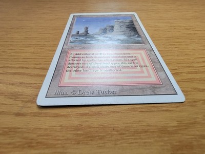 Plateau, Revised. MTG. LP. Dual Land - Magic the Gathering | eBay