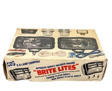 Vintage Kd Bright Lights 92740 Chrome Body Quartz Halogen Off Road Driving Nos Vintage Kd Bright Lights 92740 Chrome Body Quartz Halogen Off Road Driving Nos