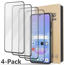 4pcs Clear Full Cover Tempered Glass Screen Protector For Samsung Galaxy A57 5G