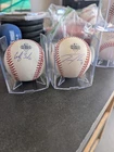 JOSH SMITH & Cody Bradford Texas RANGERS SIGNED 2023 WORLD SERIES BASEBALL