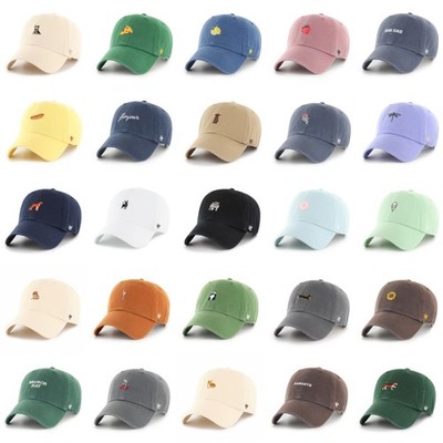'47 Brand Cap Phrase Base Runner Icon  47 CLEAN UP Basecap Motiv Stickerei Neu