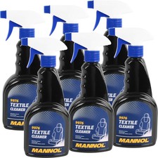 6x 500mL MANNOL TEXTILE CLEANER SITZ& POLSTER REINIGER SITZE FUßMATTEN REINIGUNG