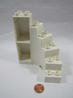 Lego Duplo WHITE SPIRAL STAIRWAY STAIRCASE Castle #4820 Vintage Steps Stairs