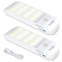 Nachtlicht Kinder LED Bewegungsmelder USB Aufladbar 3 Modi 4000K 2 StüCk