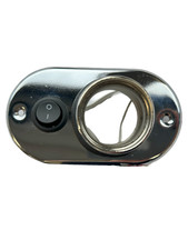 PLS Halogen 12V Switched Chrome Recessed MR11 Spot Light Caravan Motorhome PO757