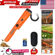 Metal Detector Pinpointer for Adults  Kids,Waterproof, 360 Detection Handheld P