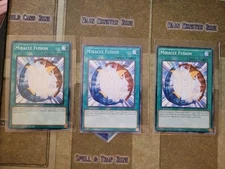 YUGIOH 3X MIRACLE FUSION COMMON 1ST ED NM (LED6,SDHS,LDS3)