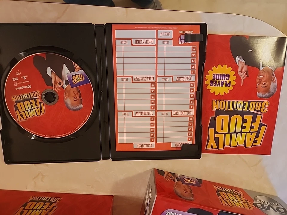 2007 DVD Game Family Feud 3rd Edition 100% Complete open box - Image 4 of 4