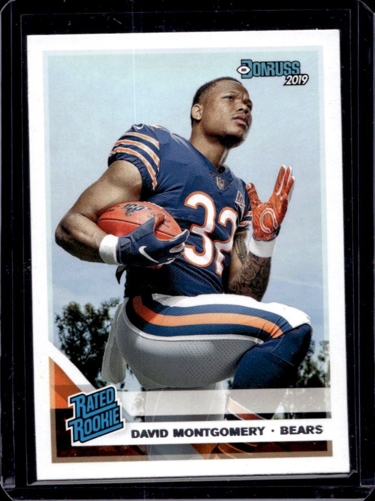 2019 Donruss David Montgomery Rookie RC #311 Bears