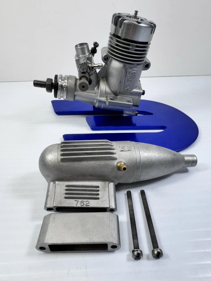 O.S. Max 28F Engine Airplane Version Very Rare Excellent Condition/CompresN SM42 - Image 3 of 4