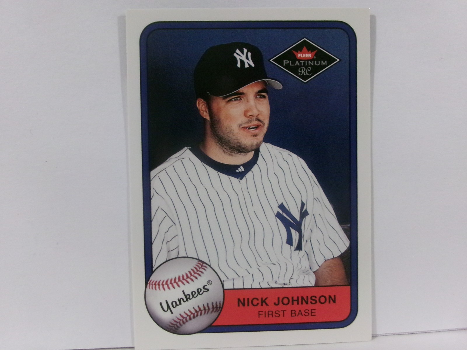 2001 Fleer Platinum Nick Johnson #401