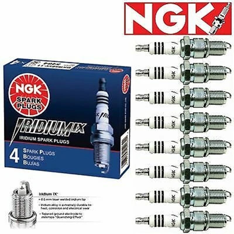 8 Pcs Iridium IX Spark Plugs NGK 1986-1990 Lincoln Town Car 5.0L V8 Kit Set