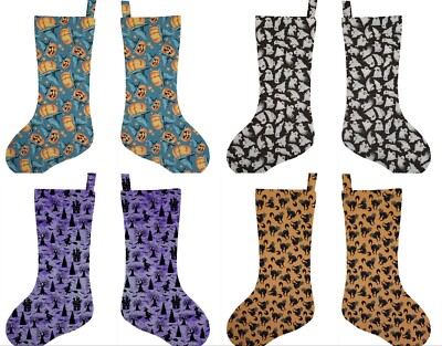 Halloween Christmas Stocking (4 Patterns  Available)