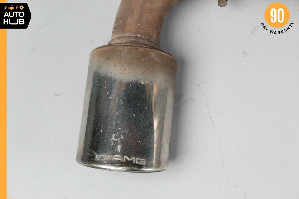 00-03 Mercedes W163 ML55 AMG Sport Dual Exhaust Muffler Mufflers Assembly OEM - Image 3 of 4
