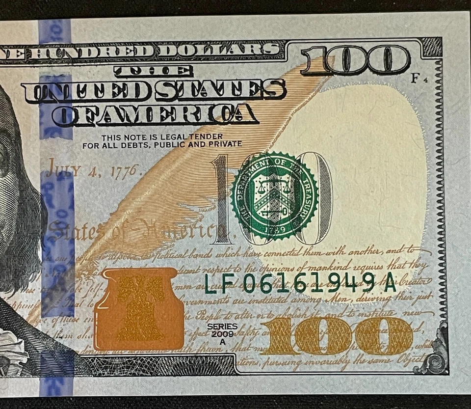 June 16th 1949 S/N LF 06161949 A Birthday Anniversary Bill $100 US Dollars Note - Image 2 of 4