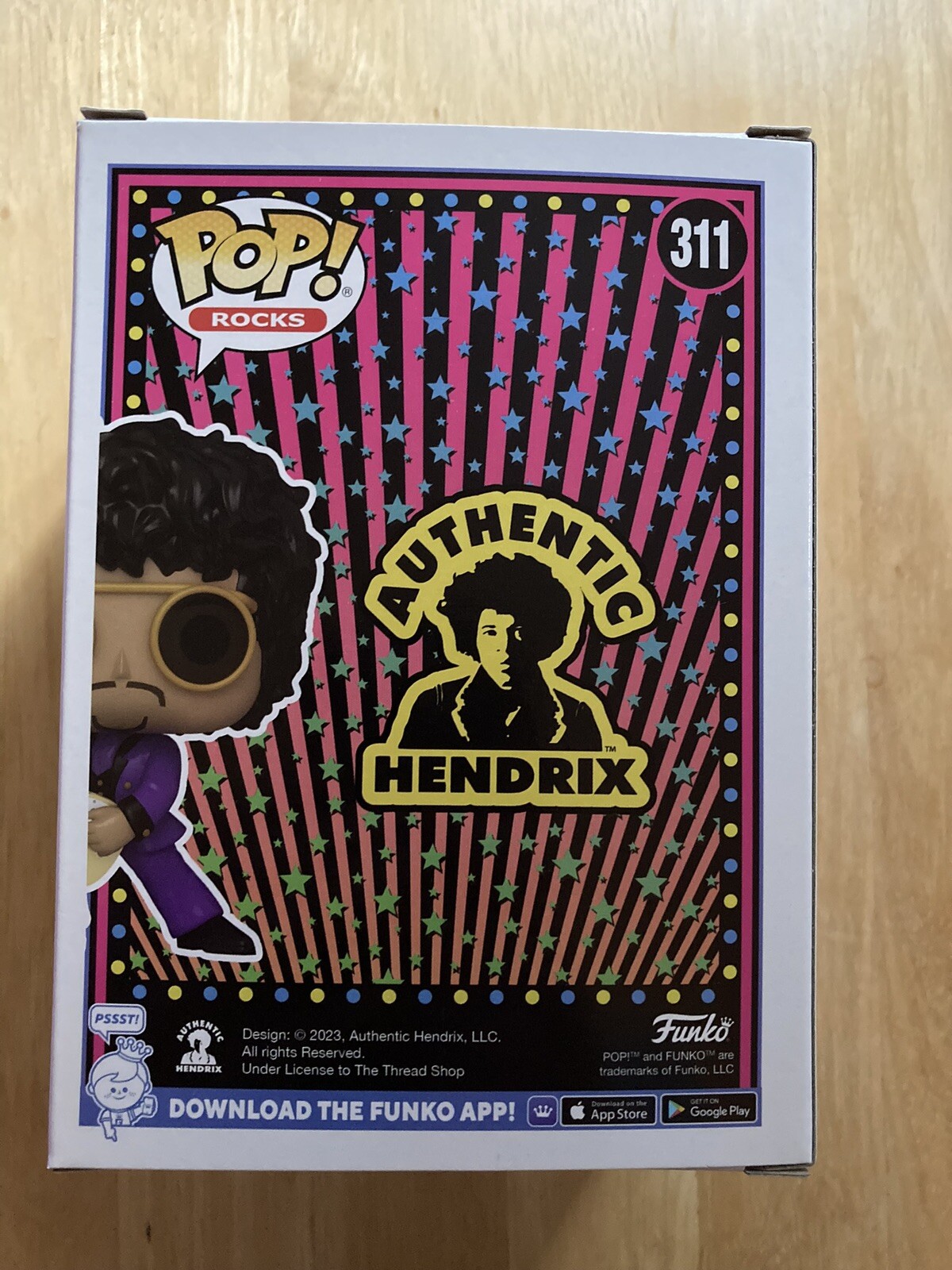 Pop! Rocks 311 Jimi Hendrix Funko Pop Vinyl Figure eBay