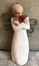 WILLOW TREE GOOD HEALTH ANGEL APPLES DEMDACO SUSAN LORDI 2003 EXCELLENT