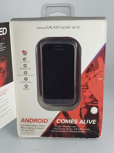 Samsung Galaxy Victory 4G LTE 32GB Gray (Virgin Mobile) NEW - Picture 3 of 3