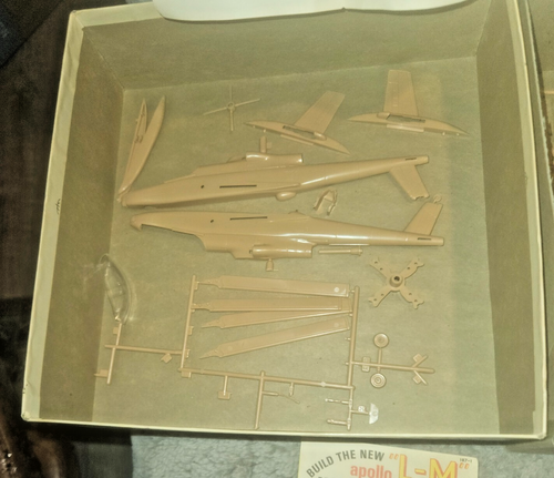 NOS+SEALED! 1:72 Aurora Cheyenne Copter Model Kit (AH-56A) Vintage - Picture 3 of 10