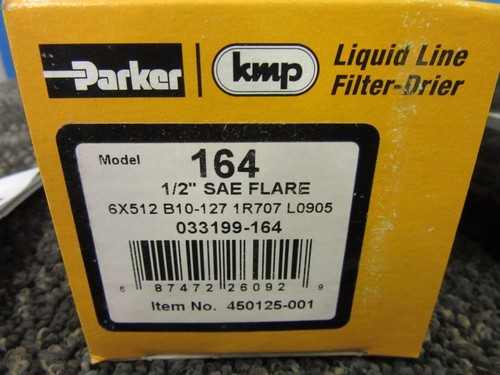 Kmp Parker Filtro Linea Liquida Essiccatore 164 2 5Ton Refrigerazione Ac R12 134A 507 502 - Foto 7 di 8