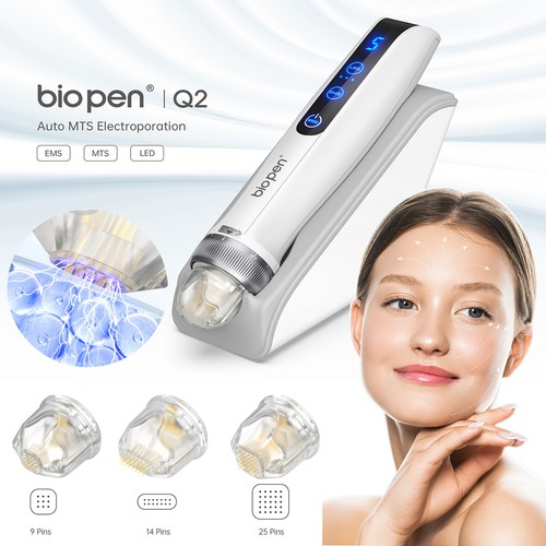 Auto Micro Derma System Therapy Q2 Dermapen Micro Needling Pen Mesotherapy F4V4 - Picture 2 of 11