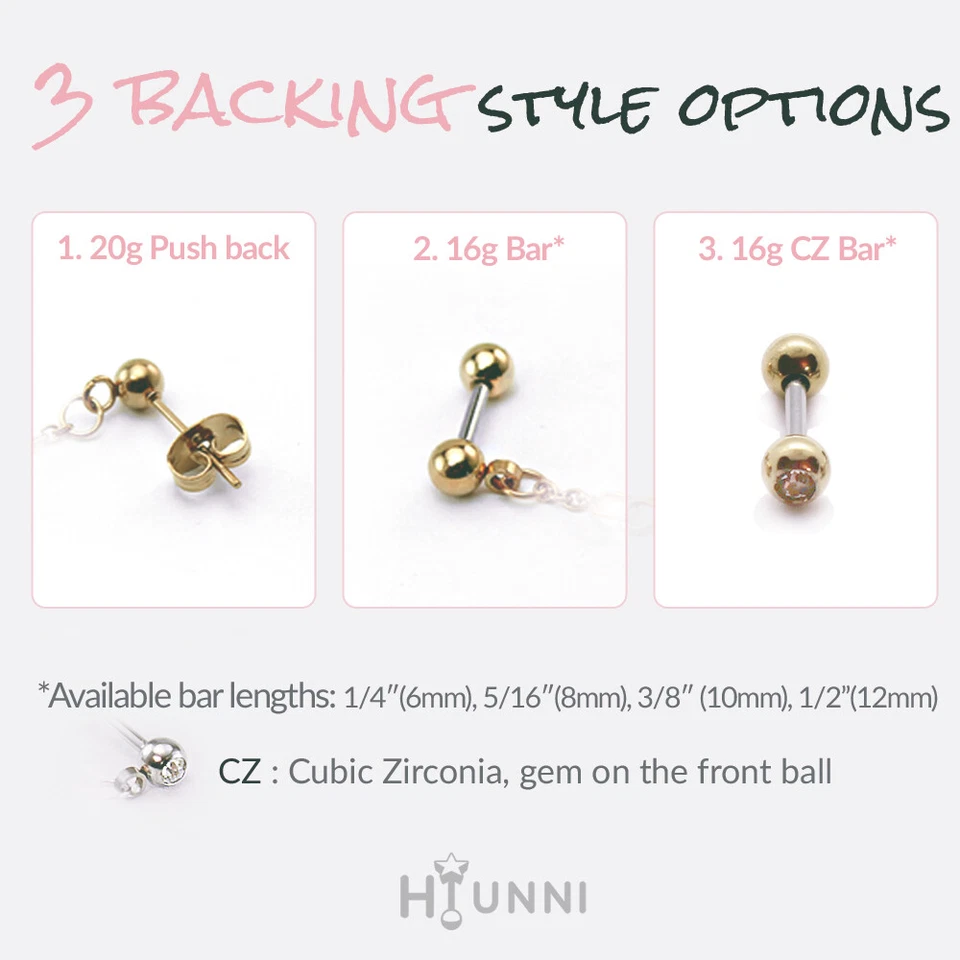 Pendientes colgantes plumas 20g 16g, pendiente cartílago hélice, pendientes hombre, 316l Foto 4 de 4