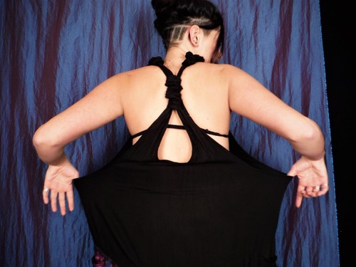 Black Tie Dye Harem Dungarees Hippie Bohemian Baggy Jumpsuit New by Bare Canvas - Picture 66 of 149
