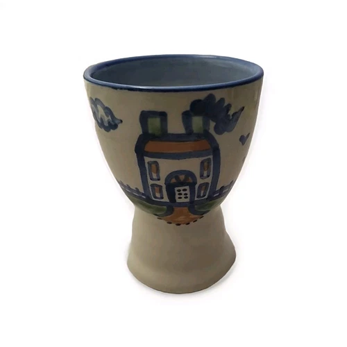 M.A. Hadley Pottery Country House  Egg Cup  Vintage