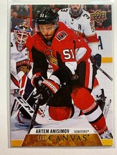 #C180 ARTEM ANISIMOV 2020-21 Upper Deck Series 2 UD Canvas Ottawa Senators