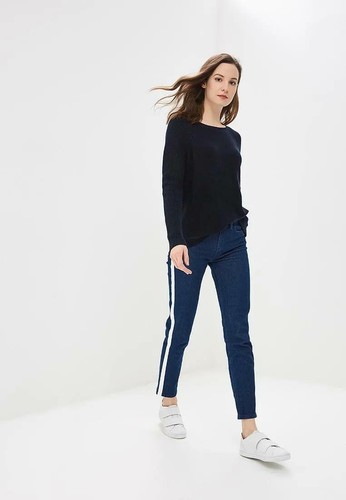 Tommy Hilfiger Slim Fit Stretch Jeans Blue Side Striped Waist 31 - Picture 6 of 7