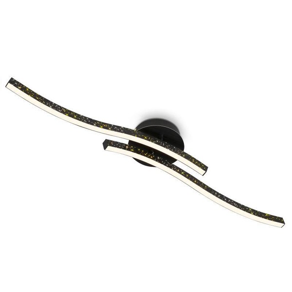Briloner Led Wand- Und Deckenleuchte Schwarz LED/12W-image