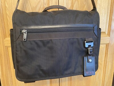 Tumi Alpha FXT Messenger Briefcase Bag 022207DE -EXCELLENT +Fast