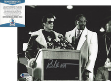 RICHARD GANT SIGNED 'ROCKY V 5' GEORGE DUKE 8x10 PHOTO PROOF BECKETT COA BAS